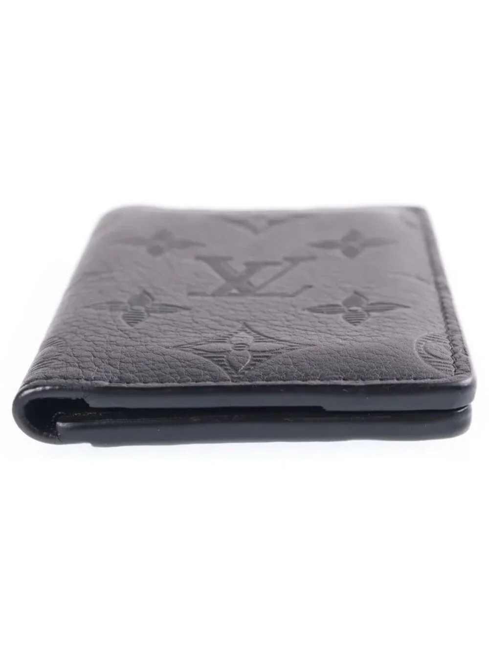 Louis Vuitton Monogram Shadow Pocket Organizer Black